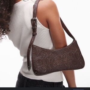 NWOT- Mango western embellished shoulder bag